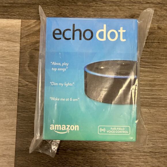 Sealed, Amazon Echo Dot 2nd Generation, Voice Control, Smart Speaker - Picture 1 of 5
